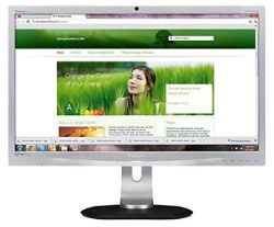 Philips 241P4QRYES/00 61 cm MVA-Monitor silber (Affiliate)