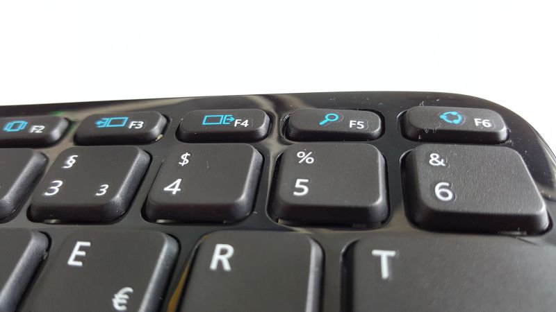 Microsoft Sculpt Ergonomic Keyboard: Eingerastete F-Taste