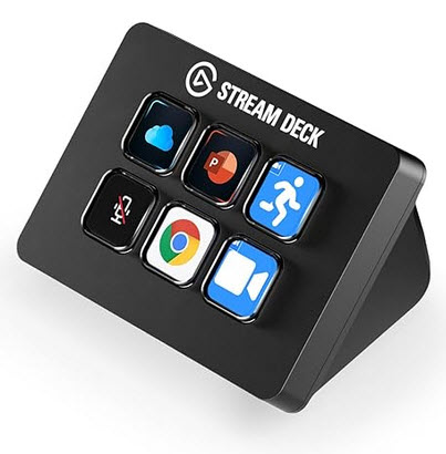 Elgato Stream Deck Mini – Kontrolliere Zoom, Teams, PowerPoint, MS Office etc.,mehr Produktivität mit nahtloser Integration für alltägliche Apps, leichte Kurzbefehl-Einrichtung, kompatibel mit Mac/PC (Affiliate)