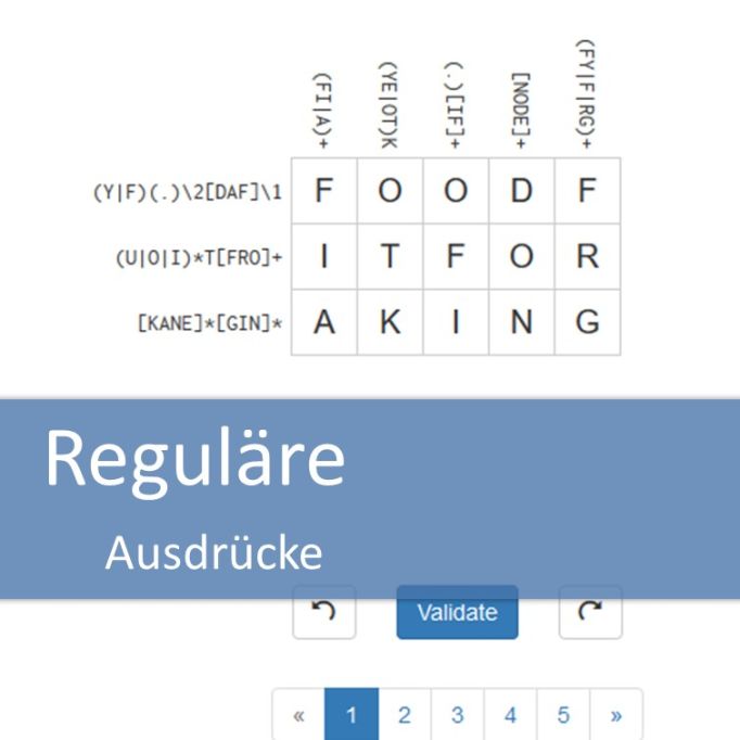 Die Macht regulärer Ausdrücke