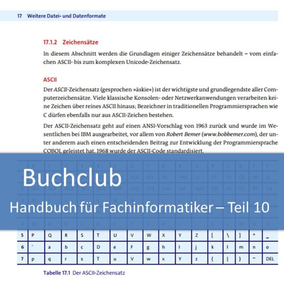 Buchclub Handbuch für Fachinformatiker Teil 10: Dateiformate und Sicherheit