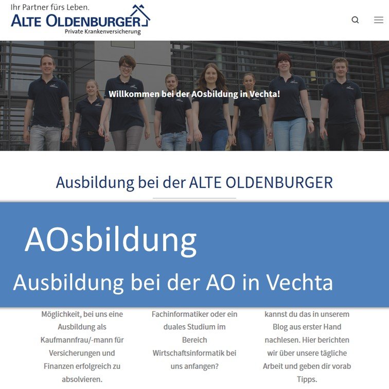 AOsbildung - Ausbildung bei der ALTE OLDENBURGER Krankenversicherung AG