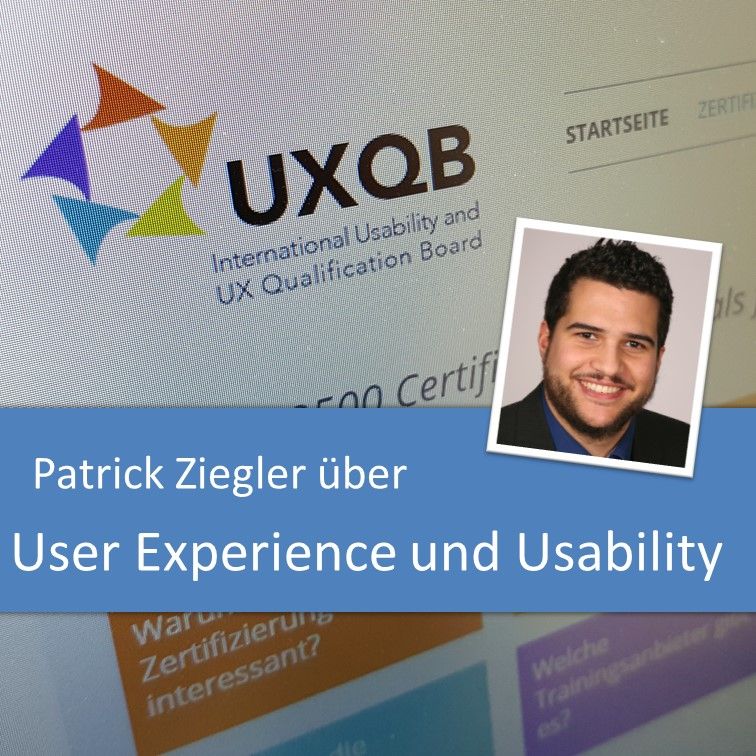 Patrick Ziegler über User Experience und Usability