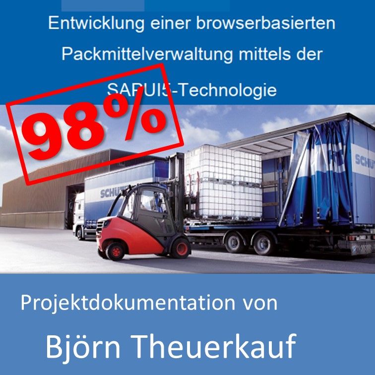 Projektdokumentation Fachinformatiker Anwendungsentwicklung Sommer 2018 Björn Theuerkauf mit 98% bewertet