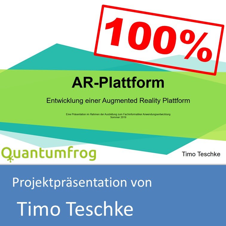 Projektpräsentation von Timo Teschke (mit 100% bewertet)