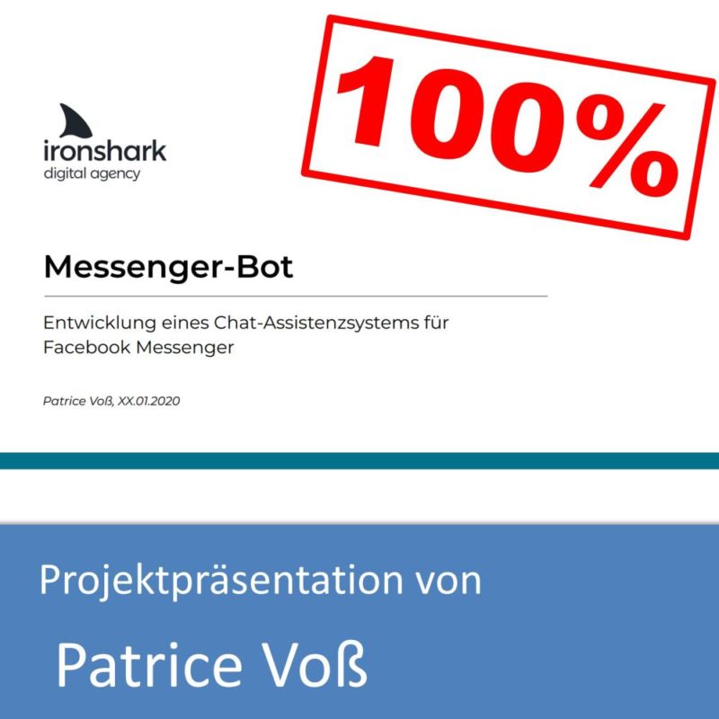 Projektpräsentation von Patrice Voß (mit 100% bewertet)