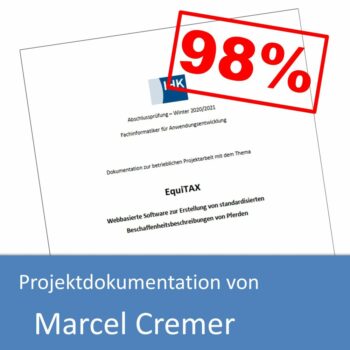 Projektdokumentation von Marcel Cremer (mit 98% bewertet)