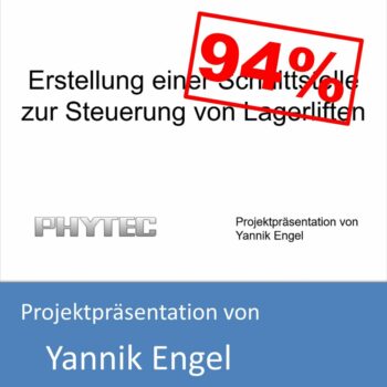 Projektpräsentation von Yannik Engel (mit 94% bewertet)