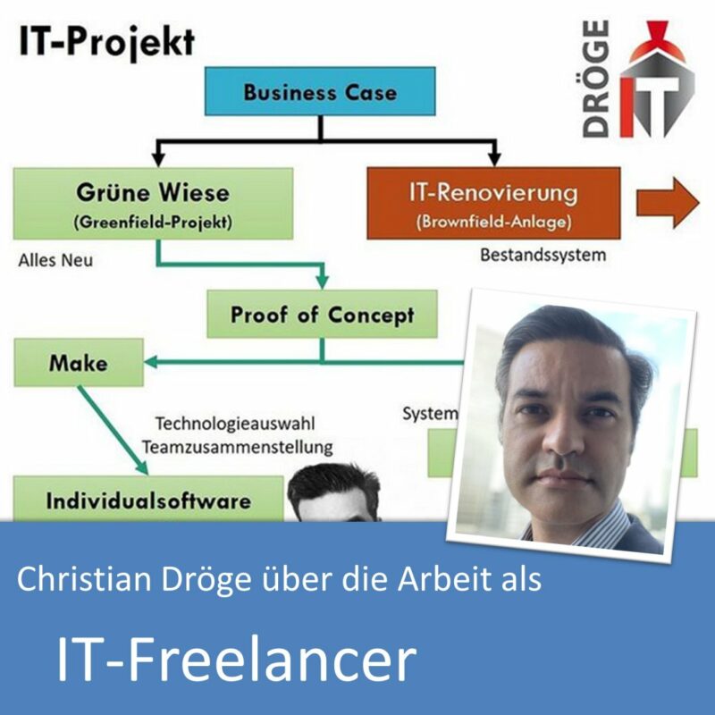 Christian Dröge über die Arbeit als IT-Freelancer