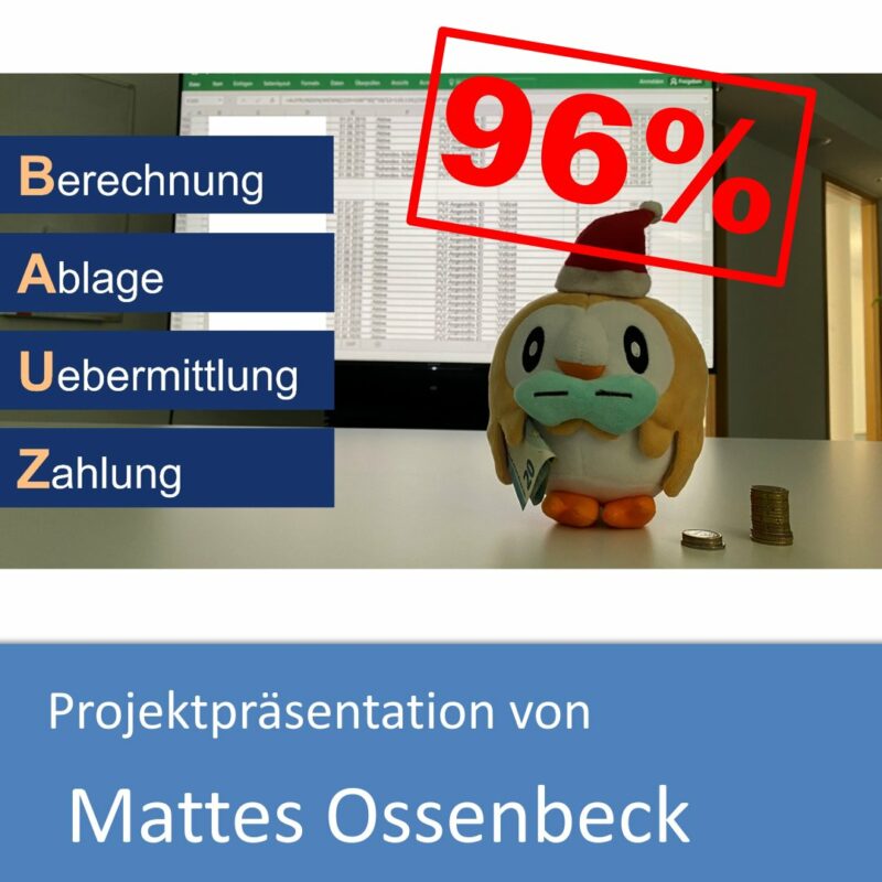 Projektpräsentation von Mattes Ossenbeck (mit 96% bewertet)